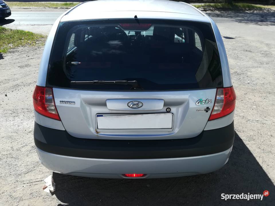 HYUNDAI GETZ 11i 20089rej 5drzwi 85tkm przebieg Bydgoszcz
