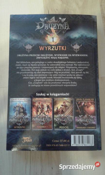 Wyrzutki Drużyna Tom 1 Pozostałe Książki i Podręczniki Dręszew sprzedam