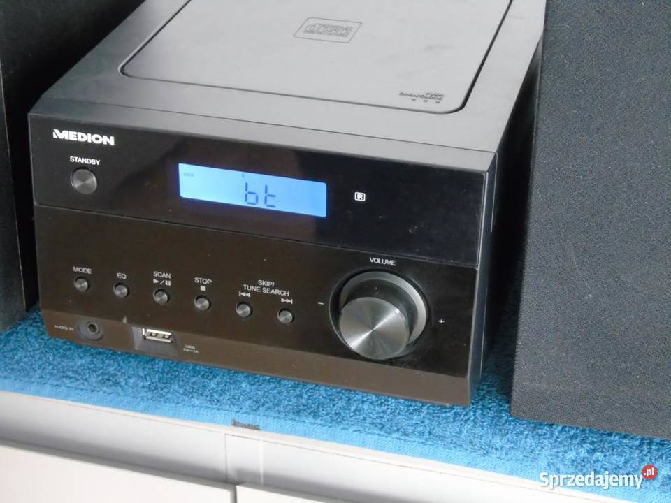 Wieża Medion z kol CD USB mp3 BT WYSYŁKA Wieże i miniwieże Jasło sprzedam