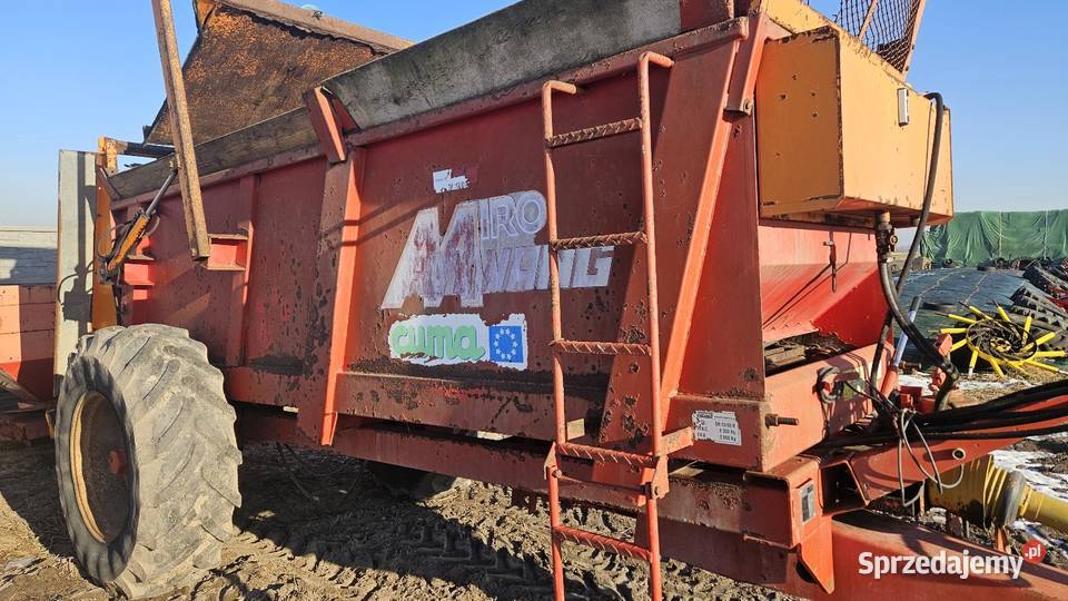 Rozrzutnik obornika pionowe wałki Uniejów