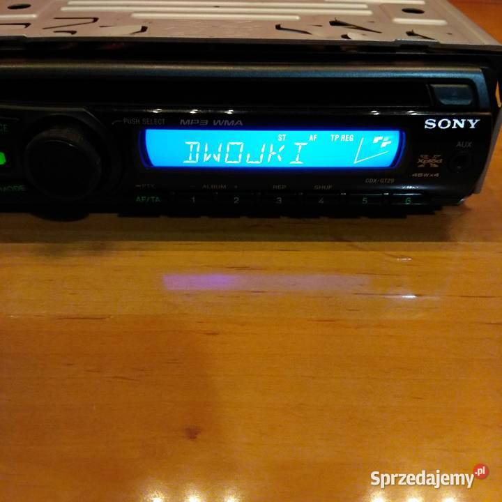Sony CDXGT29 Radioodtwarzacz samochodowy 4x45