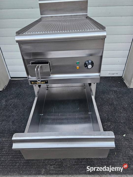 Płyta grillowa elektryczna ryflowana KROMET