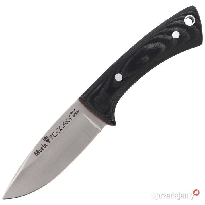 Nóż na szyję Muela Peccary8M Neck Knife Black