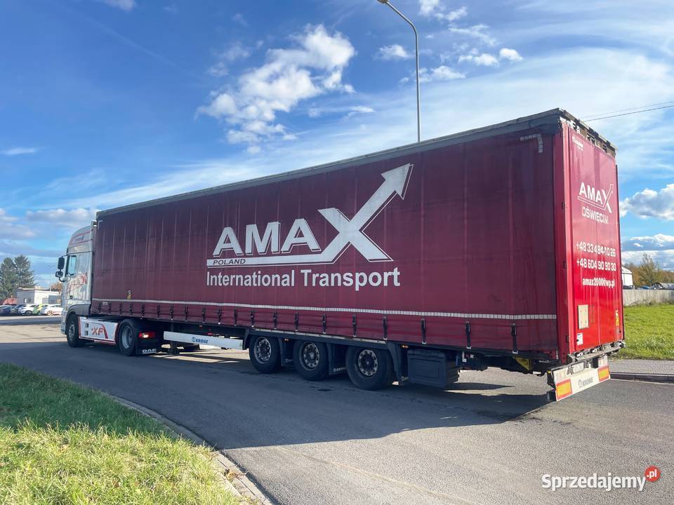 Naczepa ciężarowa Krone Mega firanka 2018 oś Oświęcim
