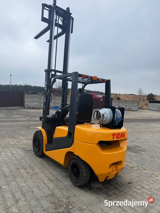 wózek widłowy TCM FG30T6 LPG 3000 370m przesuw Działoszyn