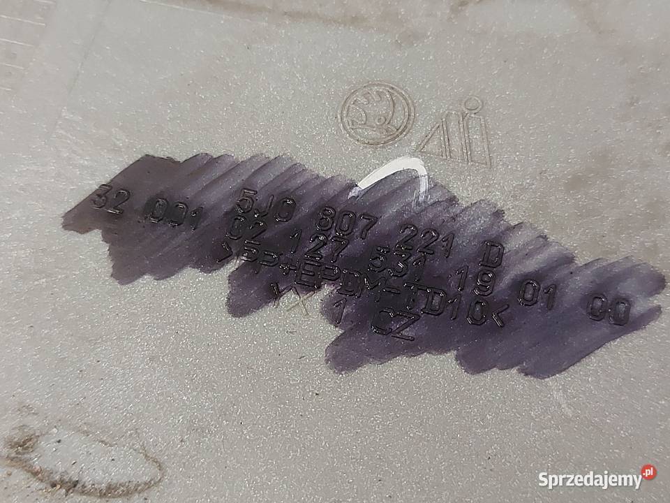 SKODA FABIA II LIFT zderzak przód 5J0807221 Karoseria Kielce