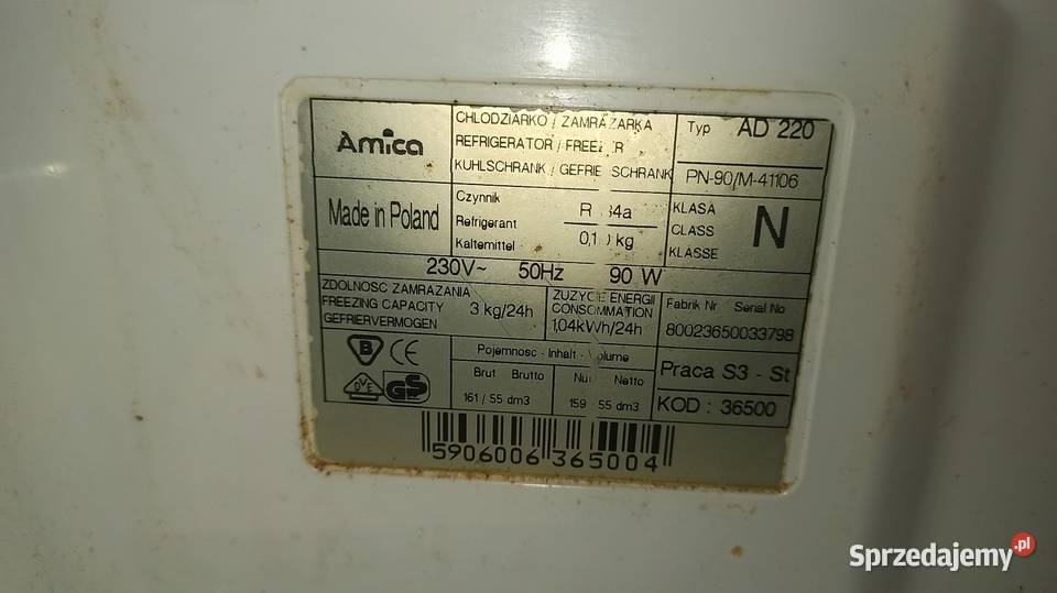 Używane AGD zamrażarka lodówka mikrofalówka wolnostojące Wieluń