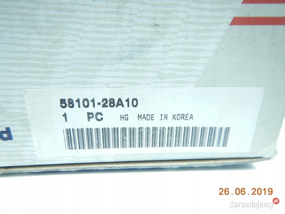 KLOCKI HAMULCOWE HYUNDAI ACCENT LANTRA PONY ASO