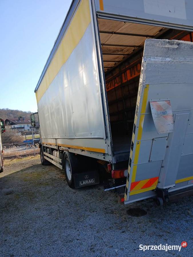 Burto firanka z winda Mercedes 1845 sypialna Warszawa