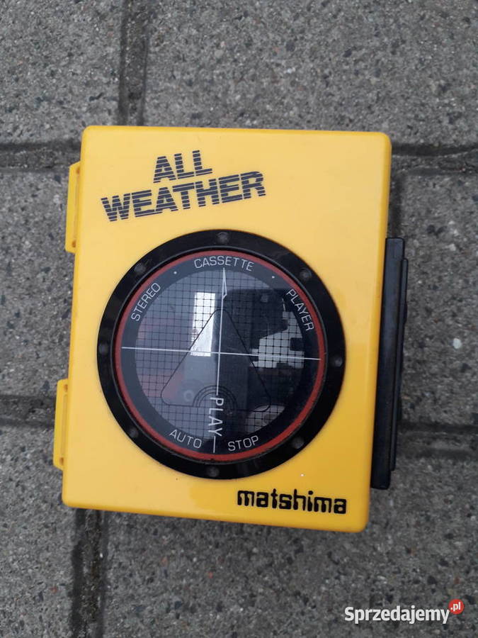 Vintage oryginalny walkman odtwarzacz kaset stan Warszawa sprzedam