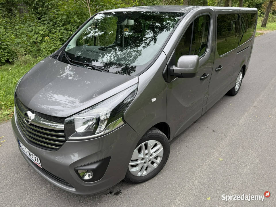 Opel Vivaro 16 CDTI 145 Led Navi Alu17 Polski Zarejestrowany w Polsce Józefkowo