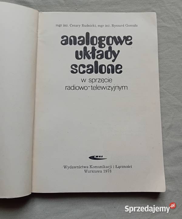 CRudnicki RGomuła Analogowe układy scalone w Koźminek