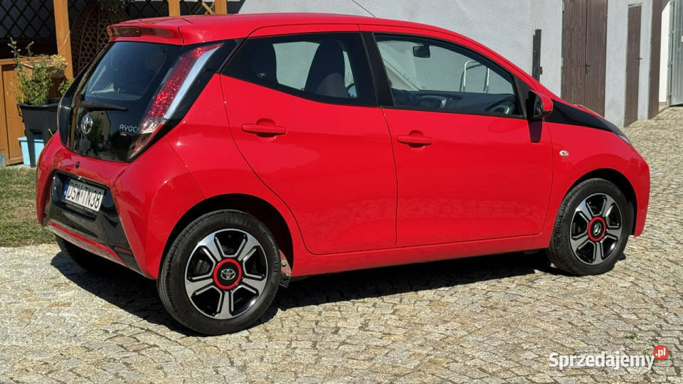 Toyota Aygo 10 Benz 70 z Niemiec KAMERA 5 Drzwi Strzegom
