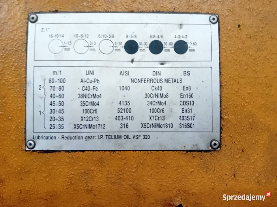 Przecinarka automatyczna do metalu anbas sn au Produkcja pomorskie Malbork sprzedam