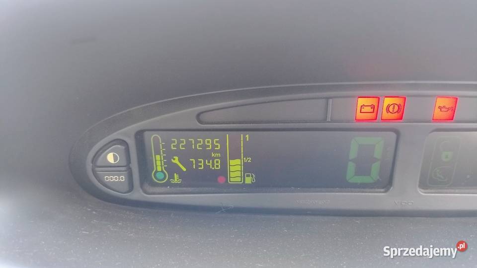 Citroen Xsara Picasso 2006r 16 centralny zamek