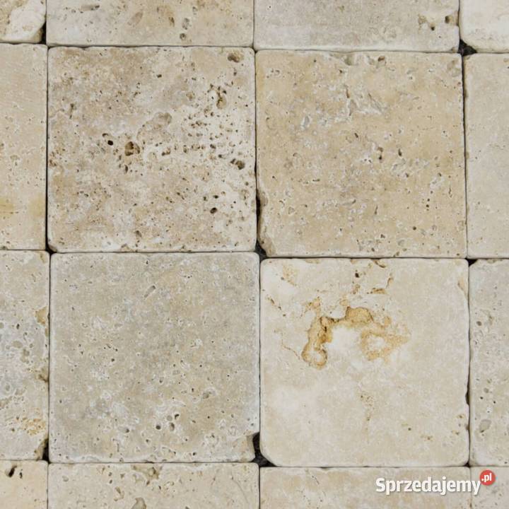 Trawertyn Classic kostka 10x10x1 Jędrzejów