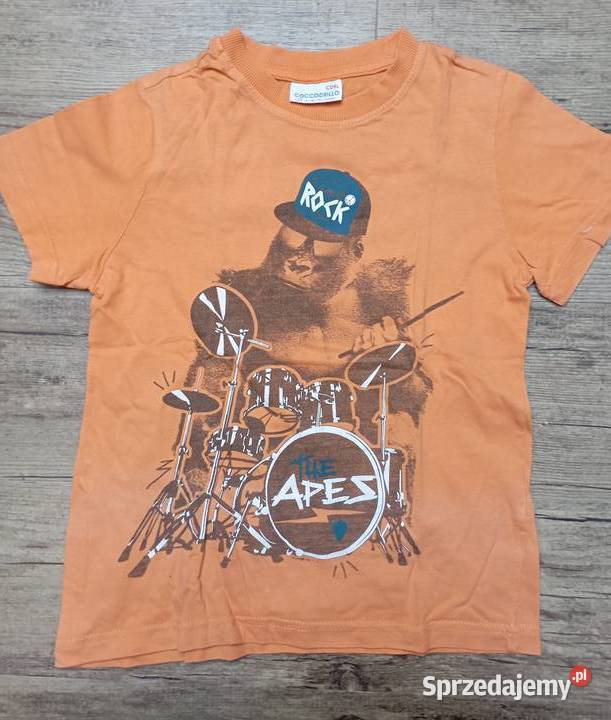 TShirt koszulka Coccodrillo 122 ROCK Coccodrillo Bluzki, koszulki i kaftaniki Bluzki, koszulki i kaftaniki Zbylitowska Góra