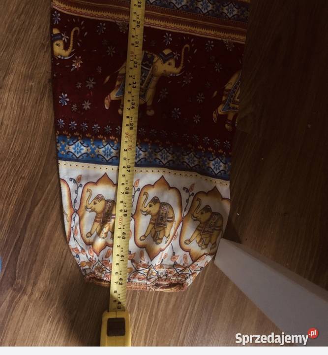 Damskie SPODNIE indyjskie L4012 letnie bawełna Lublin