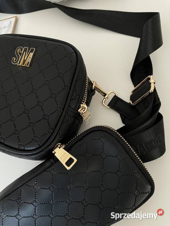 Steve Madden Czarna torebka crossbody Z 15.5cm Ząbki sprzedam