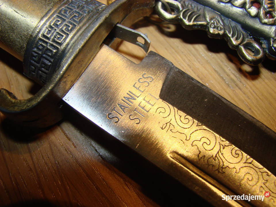 sztylet kolekcjonerski Pruszcz Gdański