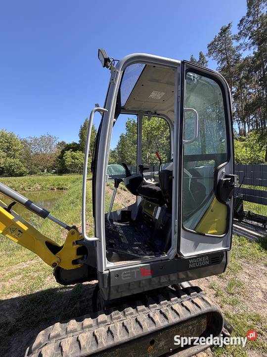 Minikoparka Wacker Neuson ET16 Rok produkcji 2014 Głogowo