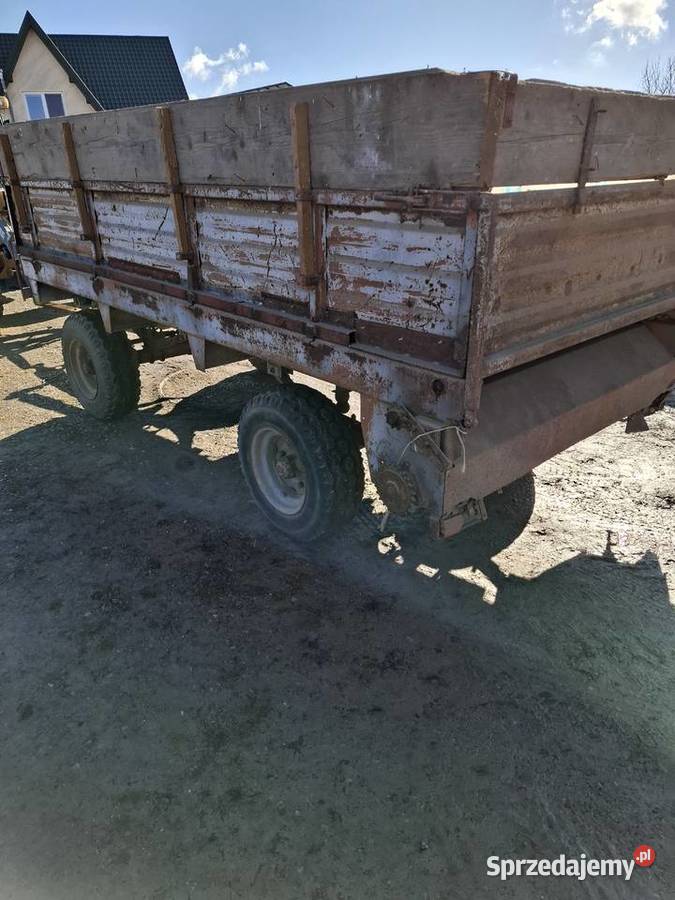 Rozrzutnik obornika 2 osiowy nieuszkodzony Nowa Słupia