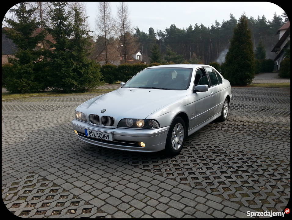 BMW Seria 5 E39 520d lift super stan dobrze srebrny Wola