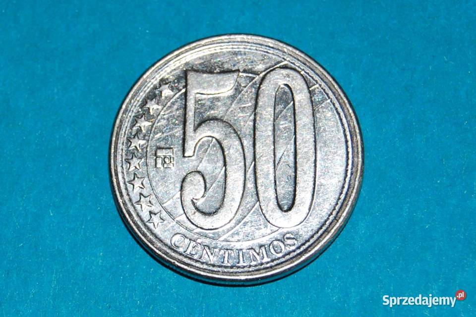 50 Centymów 2007r Moneta Starocia Warszawa sprzedam