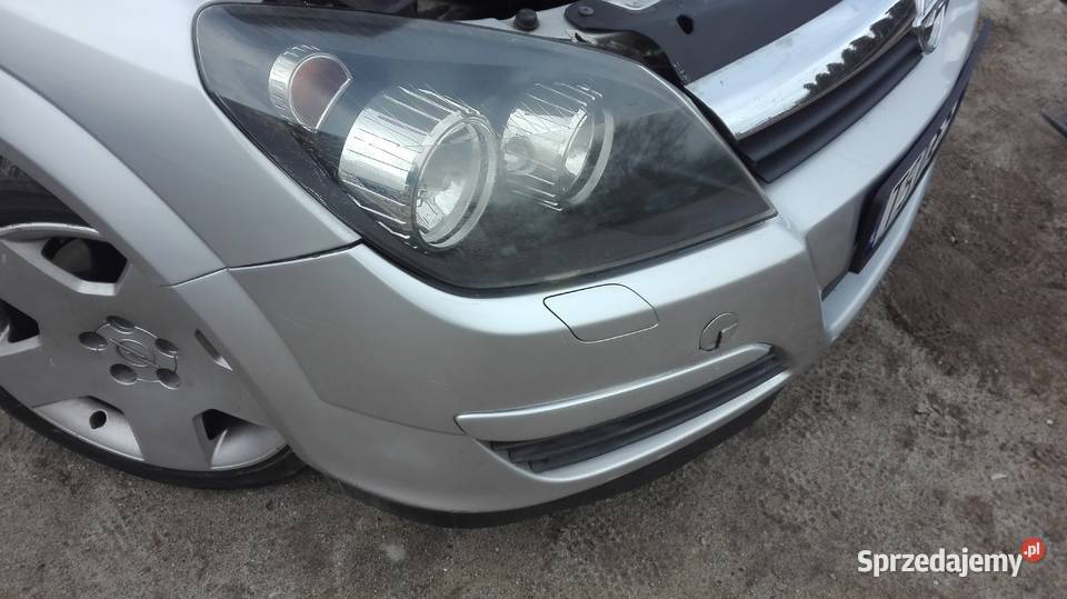 Lampyprzednie opel astra h czarny srideknie Lampy przednie Suskowola