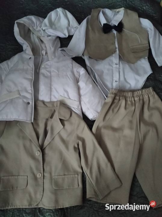 Komplet chłopięcy okazyjny Komplety i zestawy warmińsko-mazurskie Świętajno