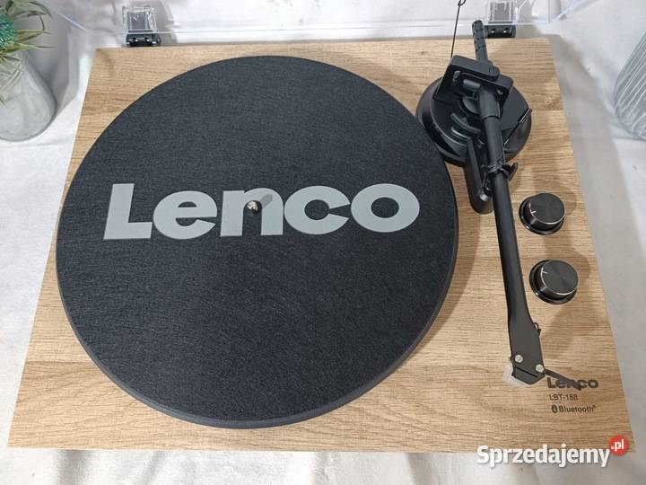 OUTLET Gramofon Lenco LBT188PI Bluetooth USB GW Gramofony Świerklaniec