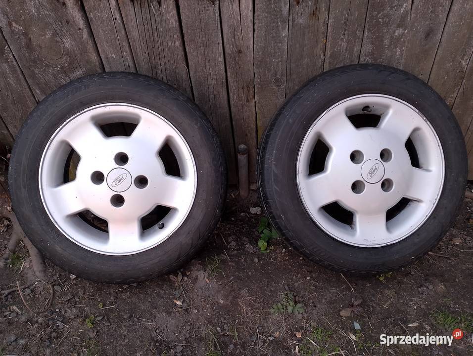 Oryginalne alufelgi Ford z oponami R14 Jędrzejów