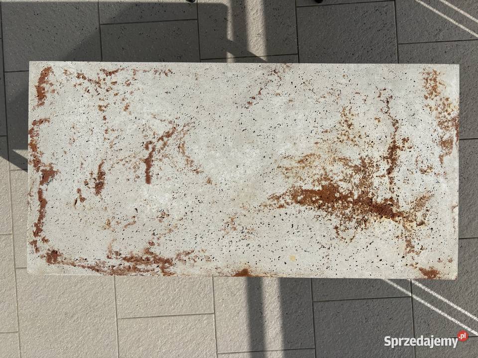 Stół ogrodowy stolik kawowy efekt rdzy metal małopolskie Rabka-Zdrój