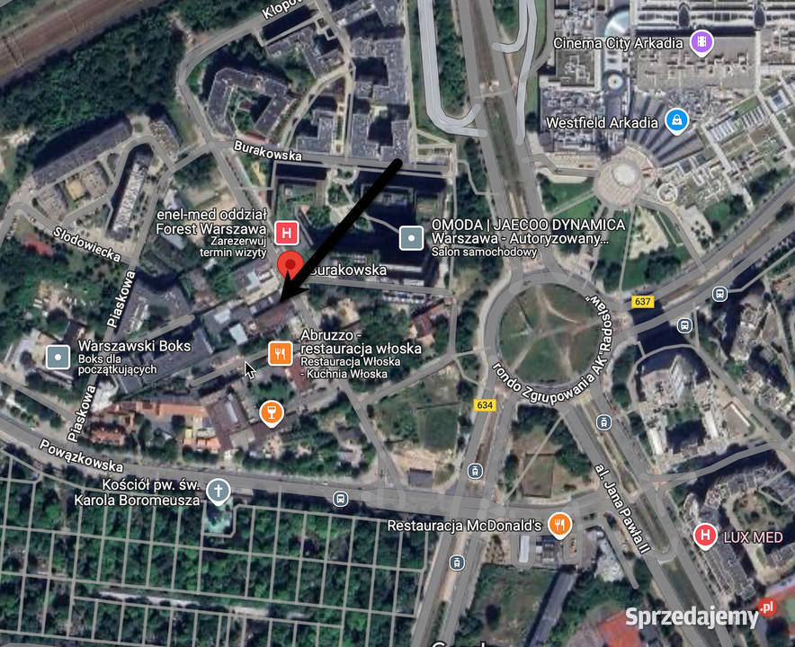 Garaż wolnostojący miejsce postojowe Rondo AK Warszawa sprzedam