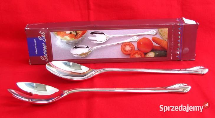 Eleganckie sztućce do serwowania platerowane Sztućce Zastawa stołowa Koszalin
