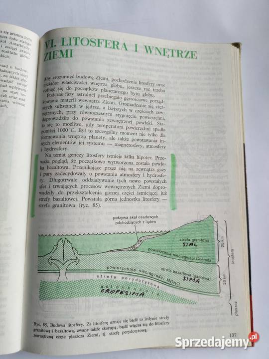 Geografia fizyczna z geologią Wojciech twarda Gdynia sprzedam