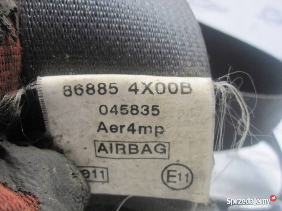 NISSAN PATHFINDER III R51 10r pas bezpieczeństwa sprzedam