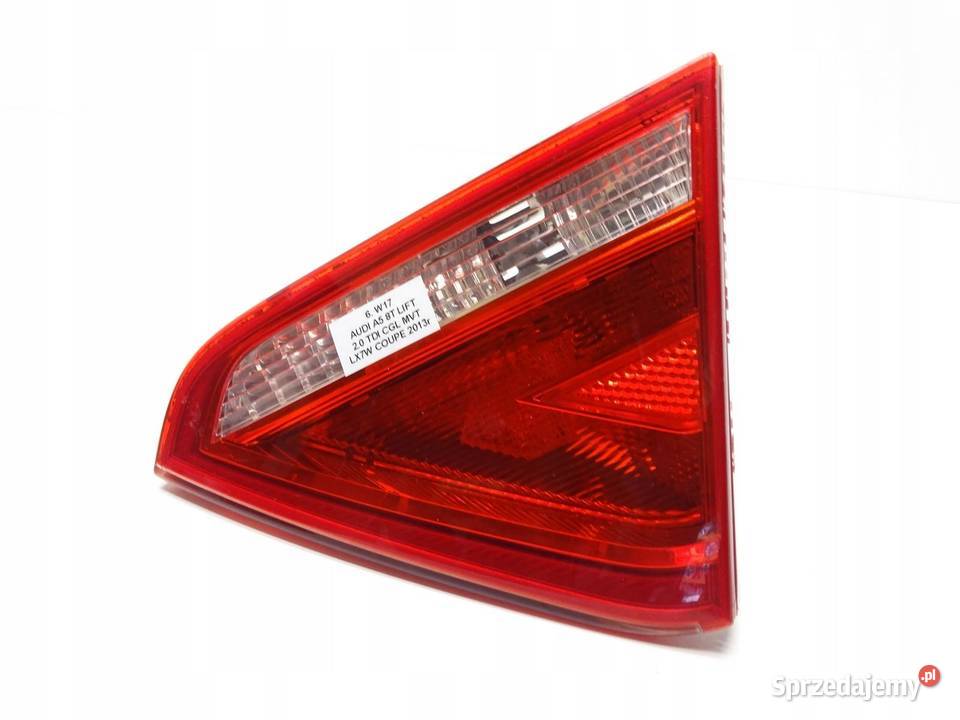LAMPA PRAWA PRAWY TYŁ TYLNA W KLAPE AUDI A5 8T