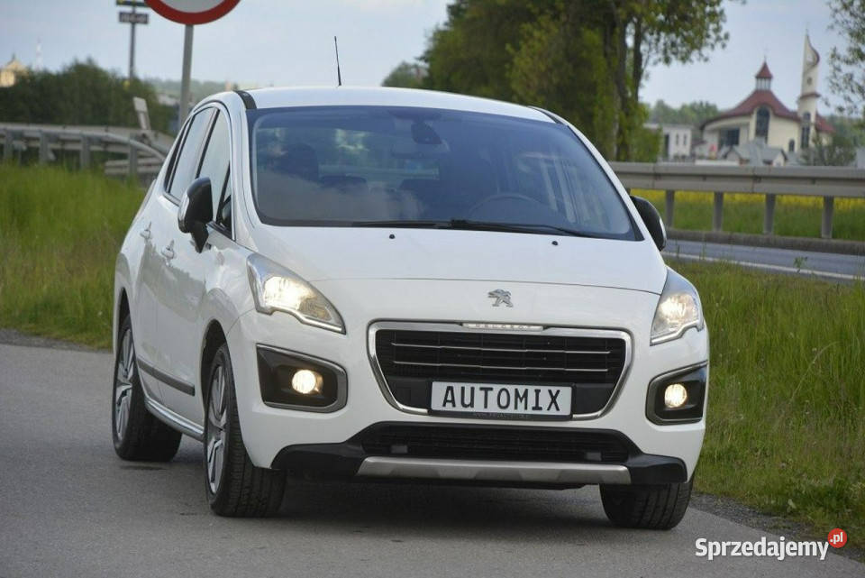 Peugeot 3008 16HDI gwarancja przebiegu alufelgi światła do jazdy dziennej