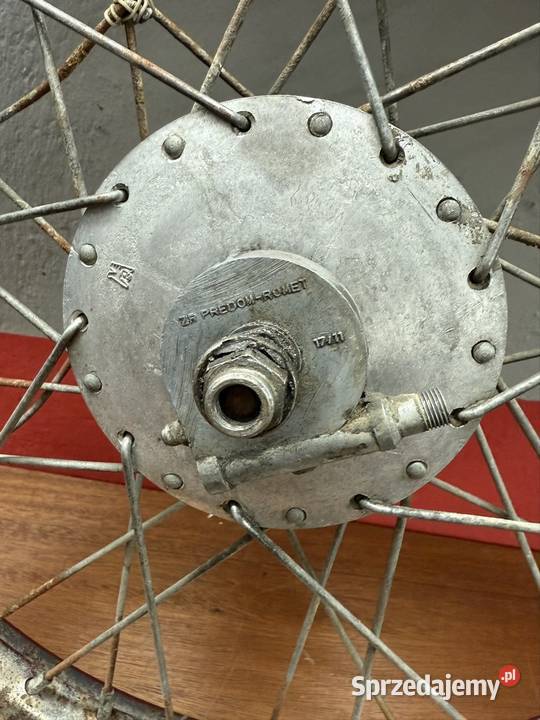 Koło przód ślimak bęben opona felga Romet Ogar Gidle