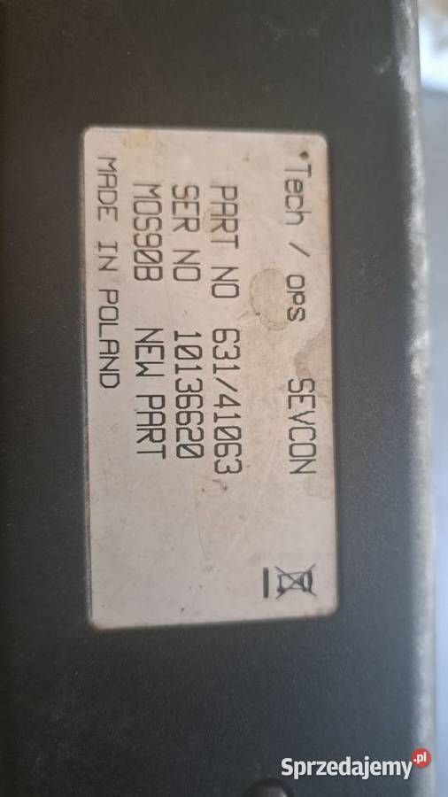 Sterownik Sevcon MOS90 63141063