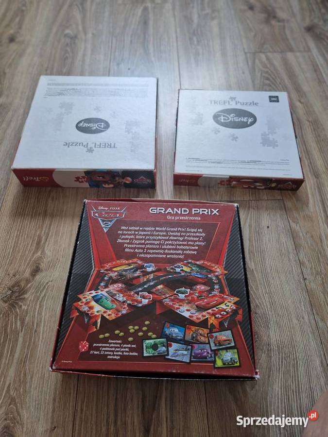 puzzle zygzak McQueen cars auta gra planszowa Kraków