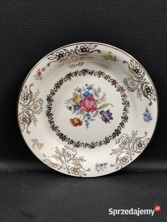 Elegancki Talerz Dekoracyjny Bavaria Elfenbein łódzkie Poddębice