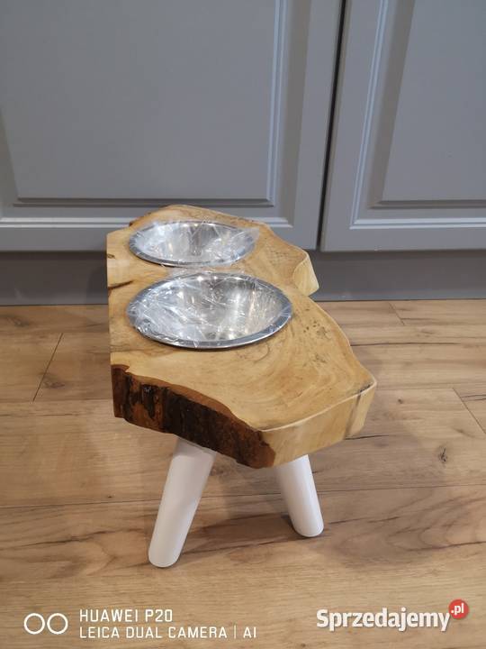 Stojaczek na miski psa Wejherowo sprzedam