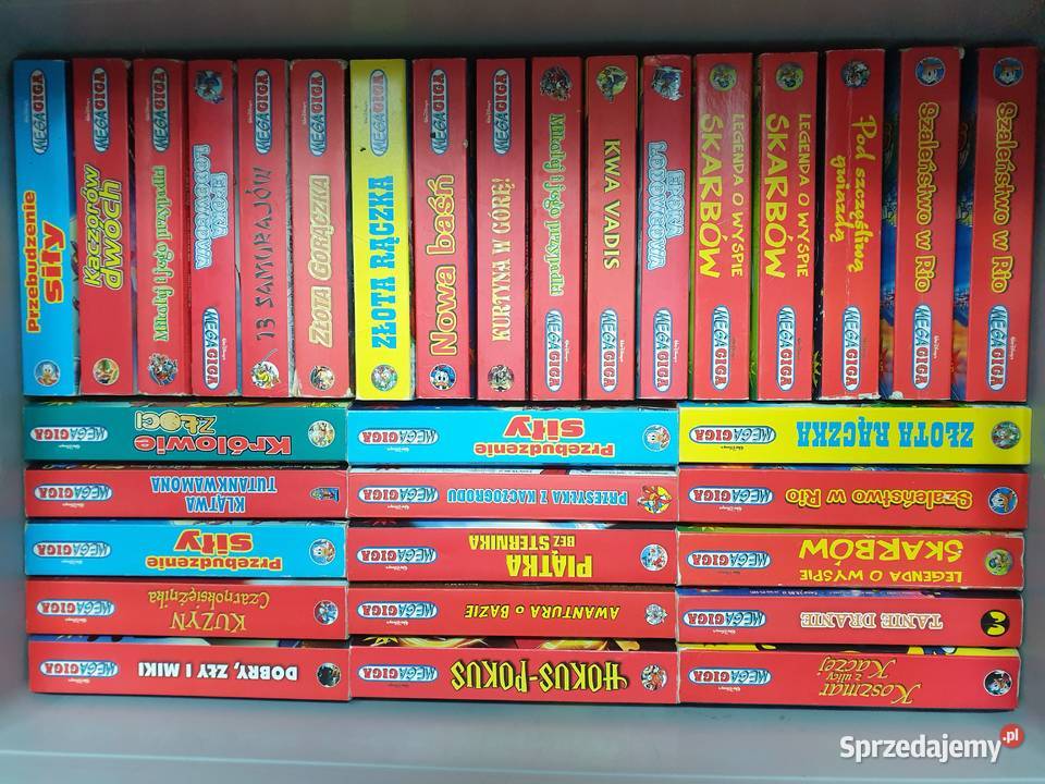 Kaczor Donald Mamut Megagiga różne tomy