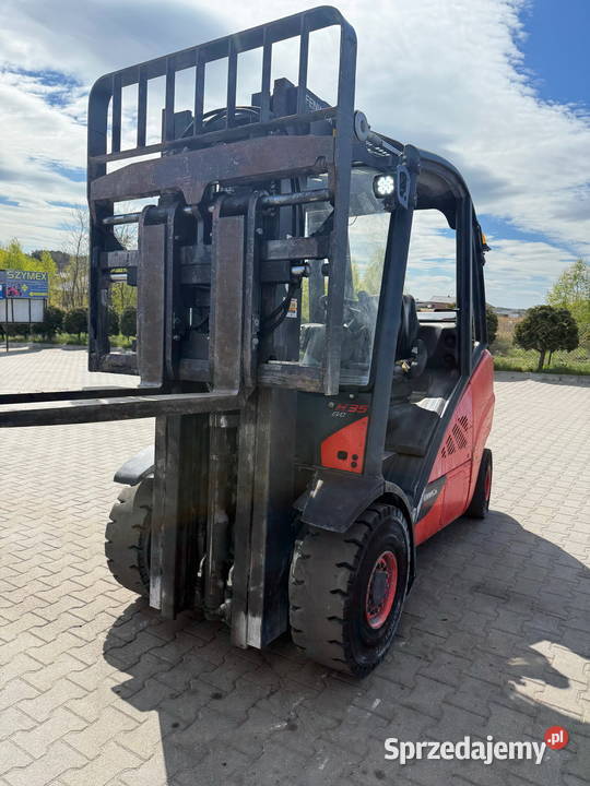 wózek widłowy LINDE H35T EVO LPG Triplex 47m Działoszyn sprzedam