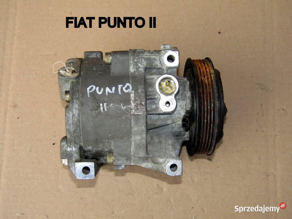 KOMPRESOR KLIMATYZACJI FIAT PUNTO II 12 16V Rok produkcji 2002 Mysłaków
