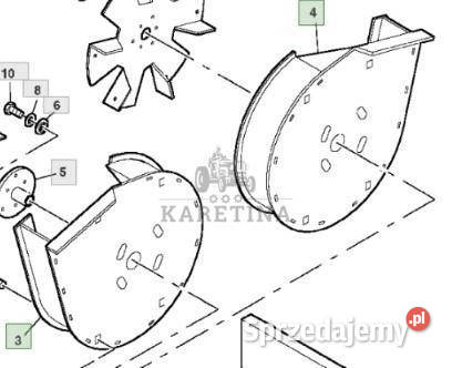 John Deere 9780CTS 9780HM 9780 CTS Obudowa wielkopolskie