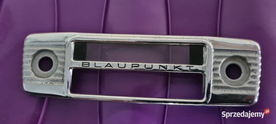 vw garbus oval ramka do radia blaupunkt oryginał osobowe