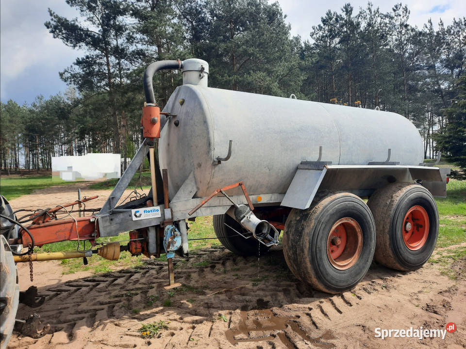 Wóz asenizacyjny JKOTTE VT 7000 L tandem skrętny